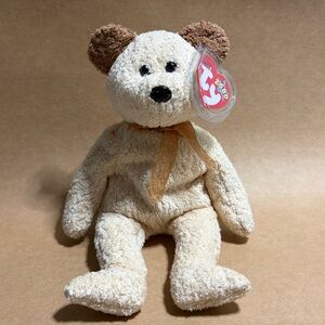 Ty 2000 Huggy Plush with Cream and Brown Details